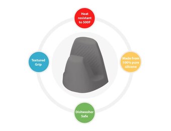 Silicone Grabber Grey