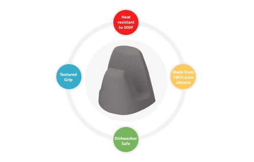 Silicone Grabber Grey