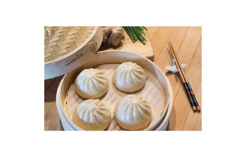 Bamboo Steamer w/ Lid 10"