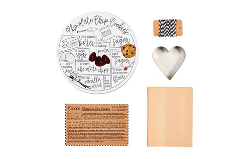 Chocolate Chip Cookie Recipe Tin Set