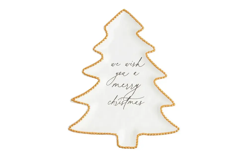 Wish You A Merry Christmas Bead Tray