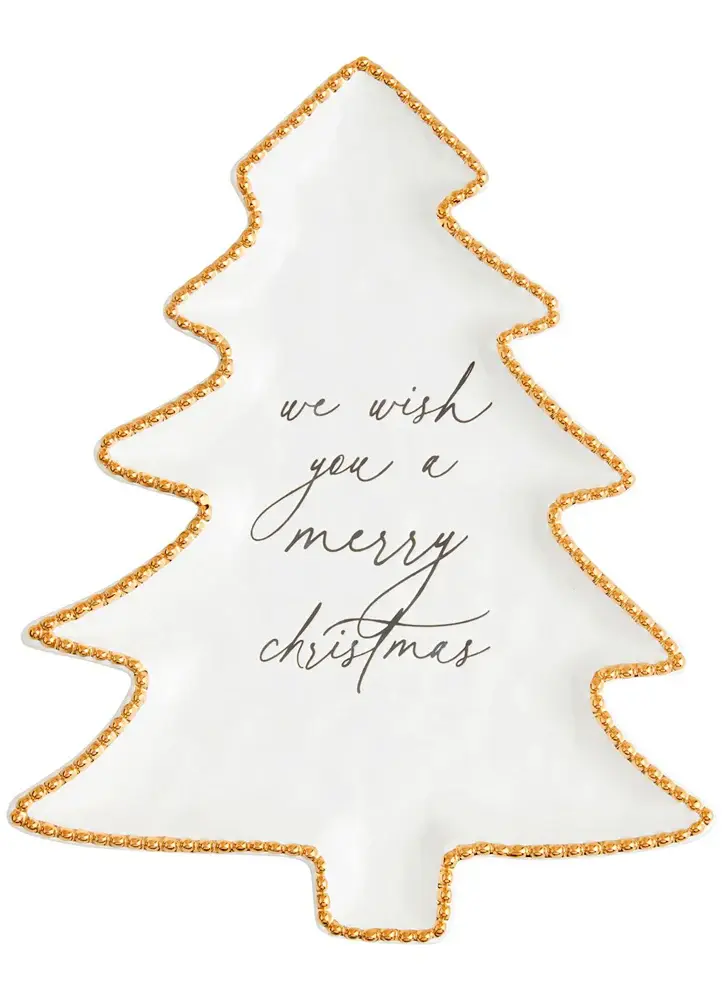 Wish You A Merry Christmas Bead Tray