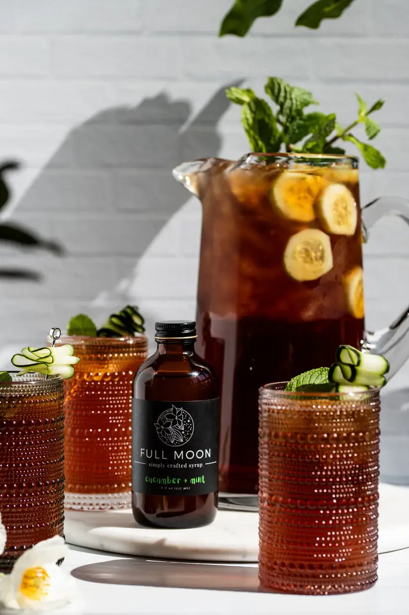 Cucumber + Mint Simple Syrup