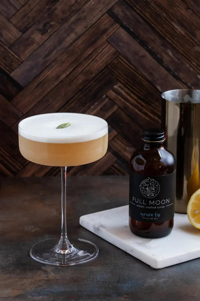 Spruce Tip Simple Syrup