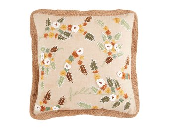 All Over Fall Leaves Pillow
