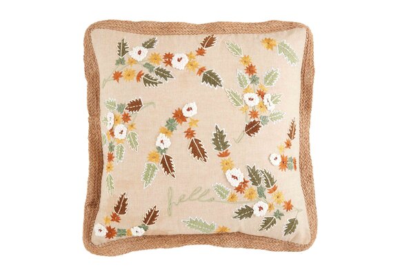 All Over Fall Leaves Pillow