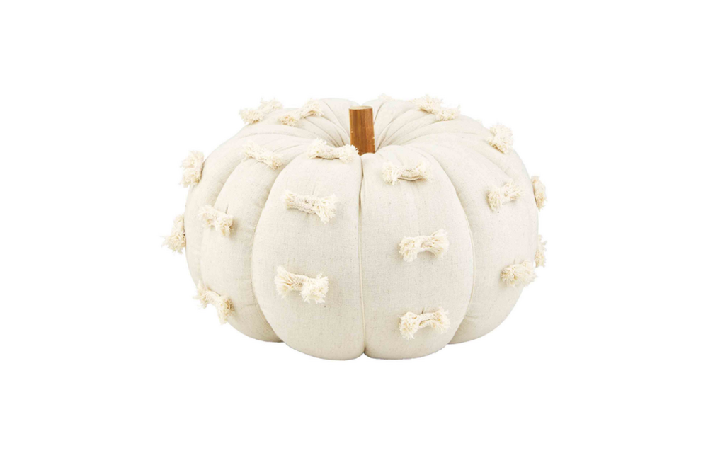 Md Dot Fabric Pumpkin Sitter