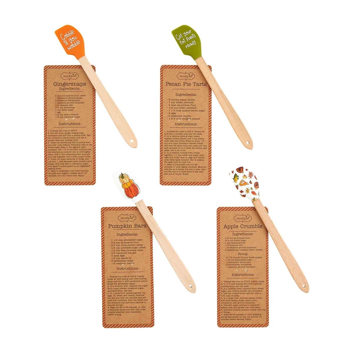 Fall Recipe Spatulas