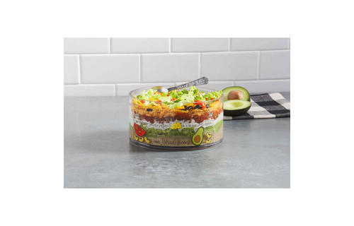 Seven Layer Dip Bowl Set