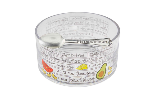 Seven Layer Dip Bowl Set