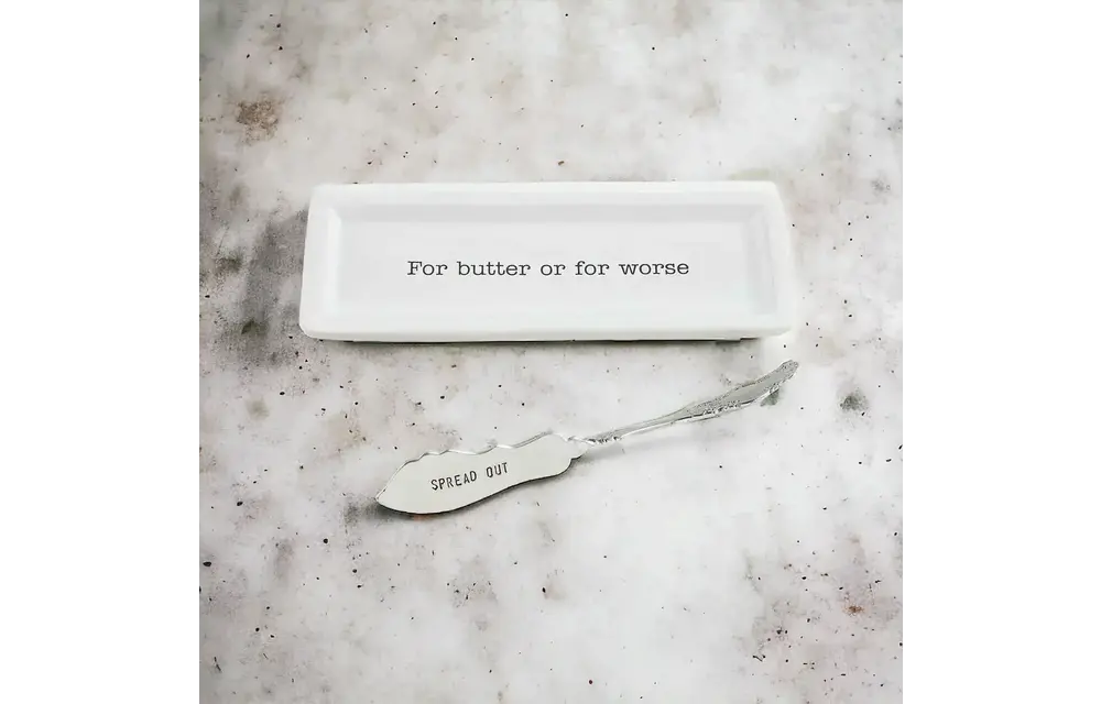 Butter Dish Set - Butter or Worse