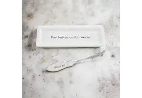 Butter Dish Set - Butter or Worse