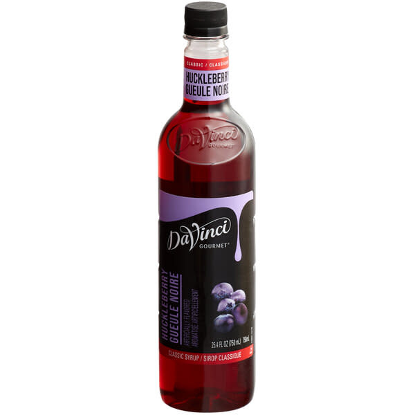 DaVinci Syrup 750ML Huckleberry