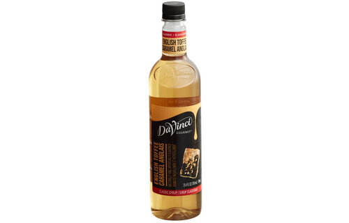 DaVinci Syrup 750ML English Toffee