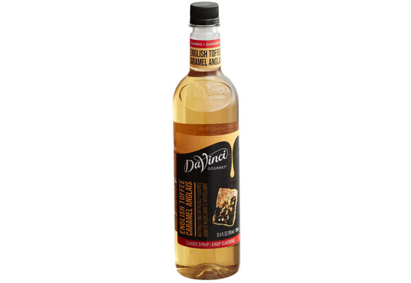 DaVinci Syrup 750ML English Toffee