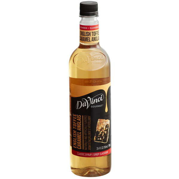 DaVinci Syrup 750ML English Toffee