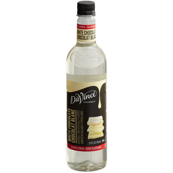 DaVinci Syrup 750ML White Chocolate
