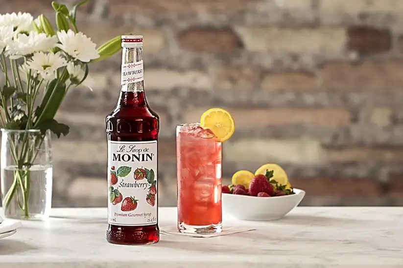 Monin's Syrup 750ML Strawberry