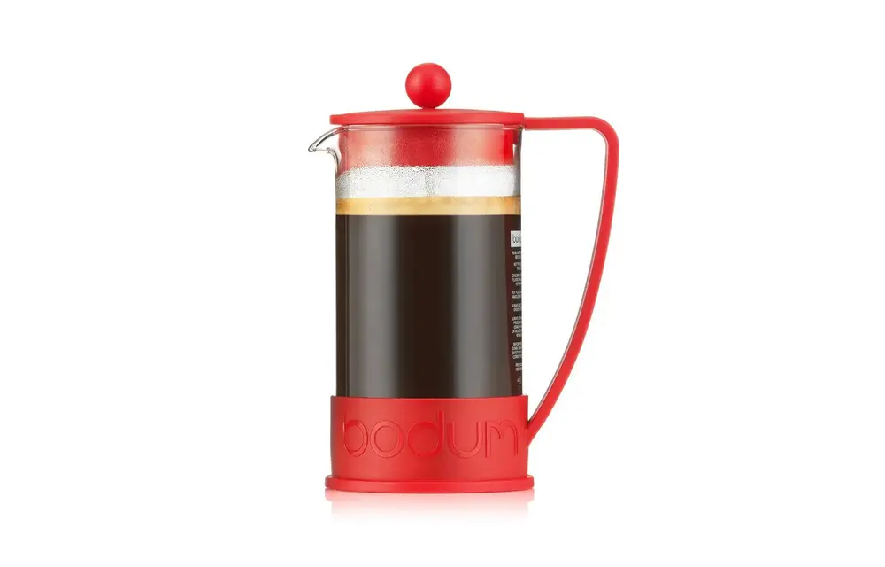 French Press Brazil Red 8C
