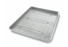 USA PAN Sheet Pan - Half Sheet + Rack Set 17.25" x 12.25"