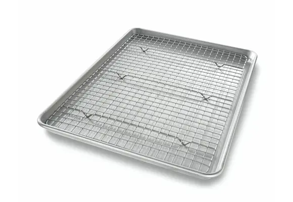 USA PAN Sheet Pan - Half Sheet + Rack Set 17.25" x 12.25"
