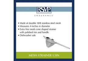 Strainer Conical 4''
