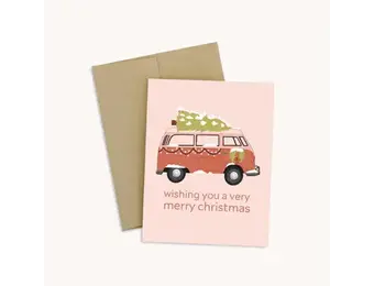 Very Merry Christmas Greeting Card