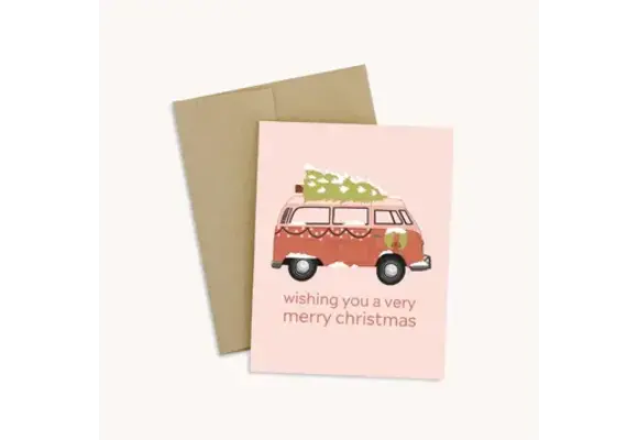 Very Merry Christmas Greeting Card