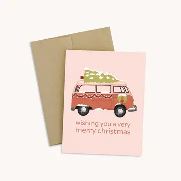 Very Merry Christmas Greeting Card