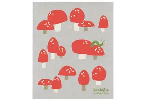 Swedish Cloth Totally Toadstools