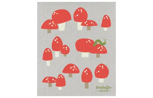 Swedish Cloth Totally Toadstools