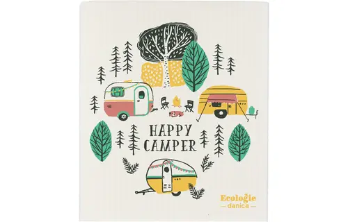 Swedish Cloth Happy Camper