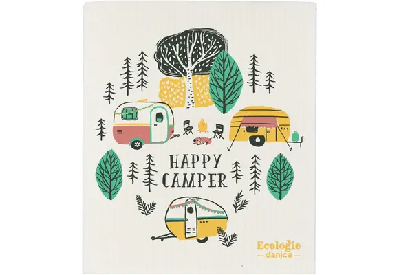 Swedish Cloth Happy Camper