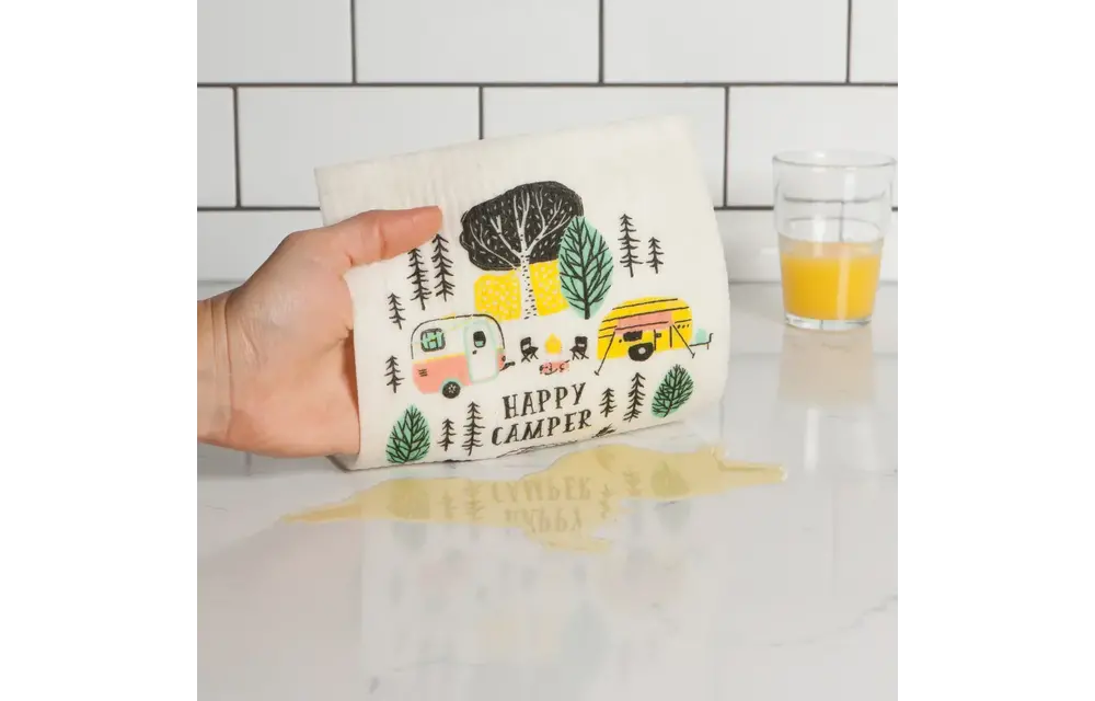 Swedish Cloth Happy Camper