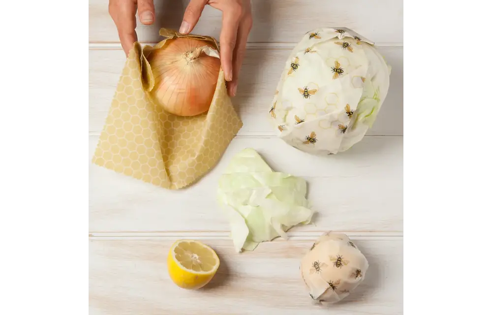 Beeswax Wrap S/3 Bees