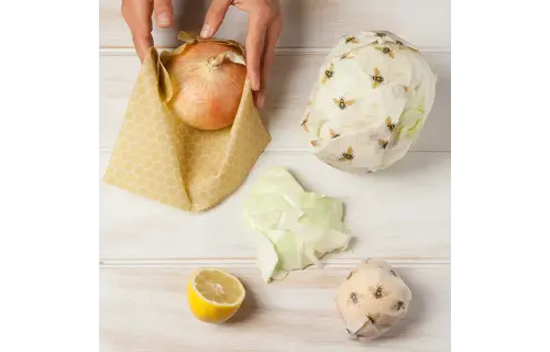 Beeswax Wrap S/3 Bees