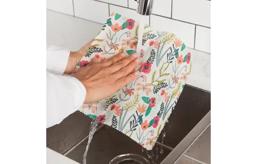 Beeswax Wrap S/3 Floral