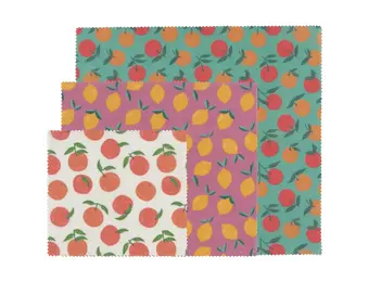 Beeswax Wrap S/3 Citrus