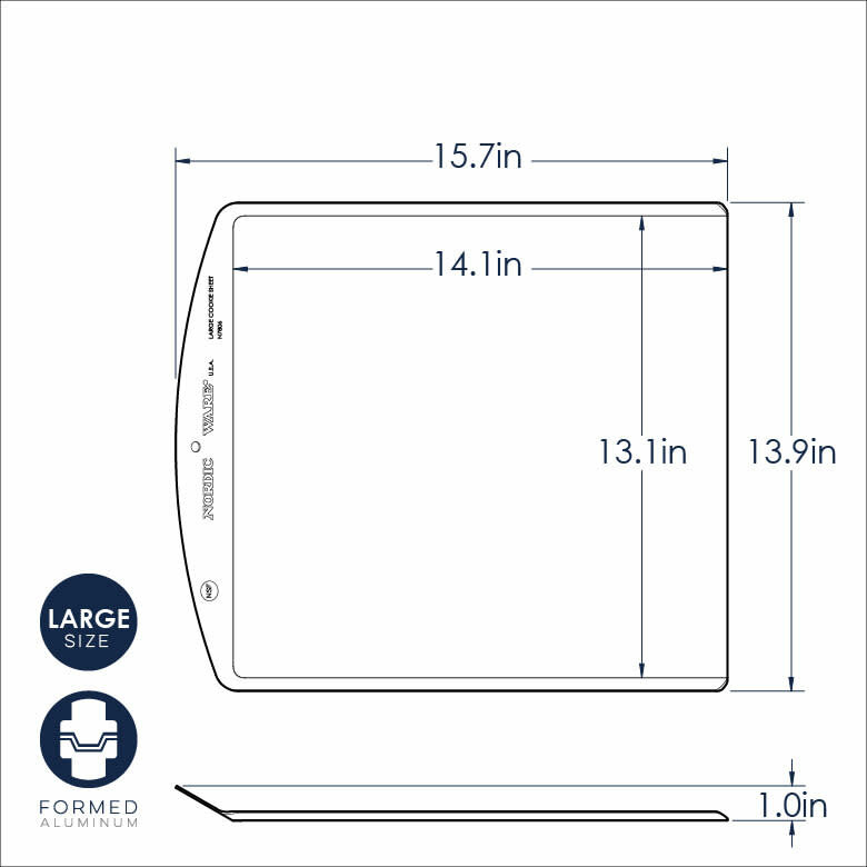 Cookie Sheet Naturals 14" x 13"