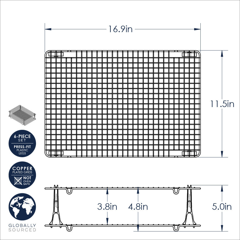 Cooling Rack Set Stackable