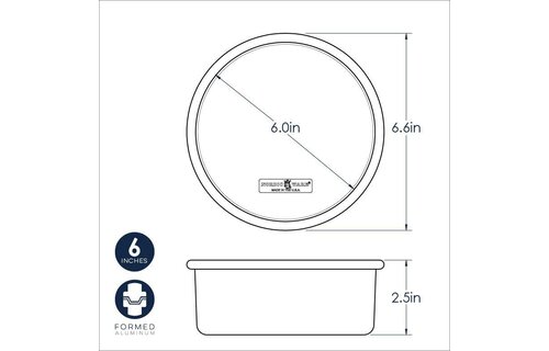 Layer Cake Pan Naturals 6''
