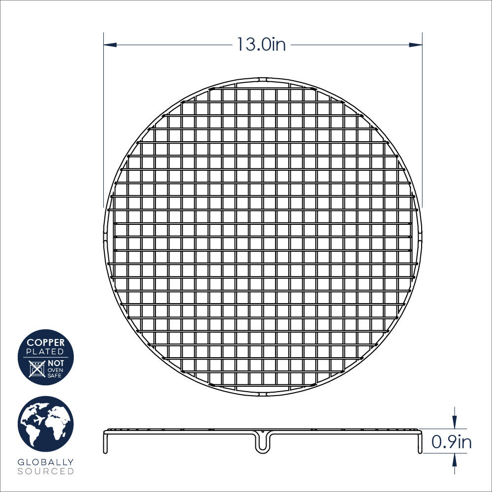 Cooling Grid Copper 13'' Round