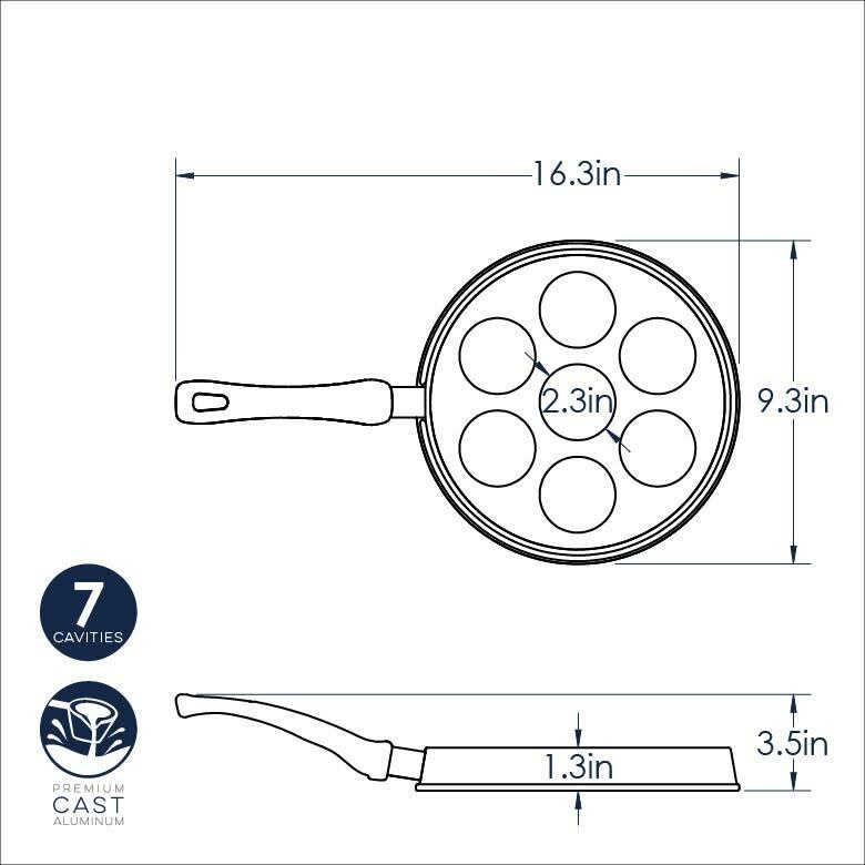 Danish Ebelskiver Pan