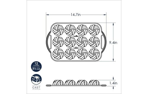 Bundt Pan Gold Braided Bites