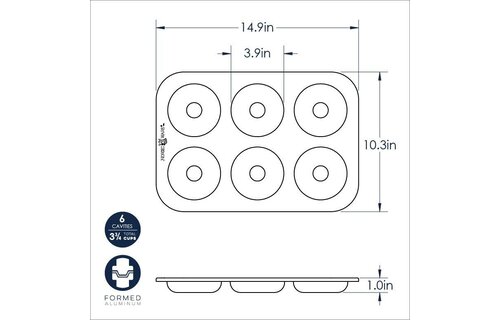 Donut Pan Red Classic