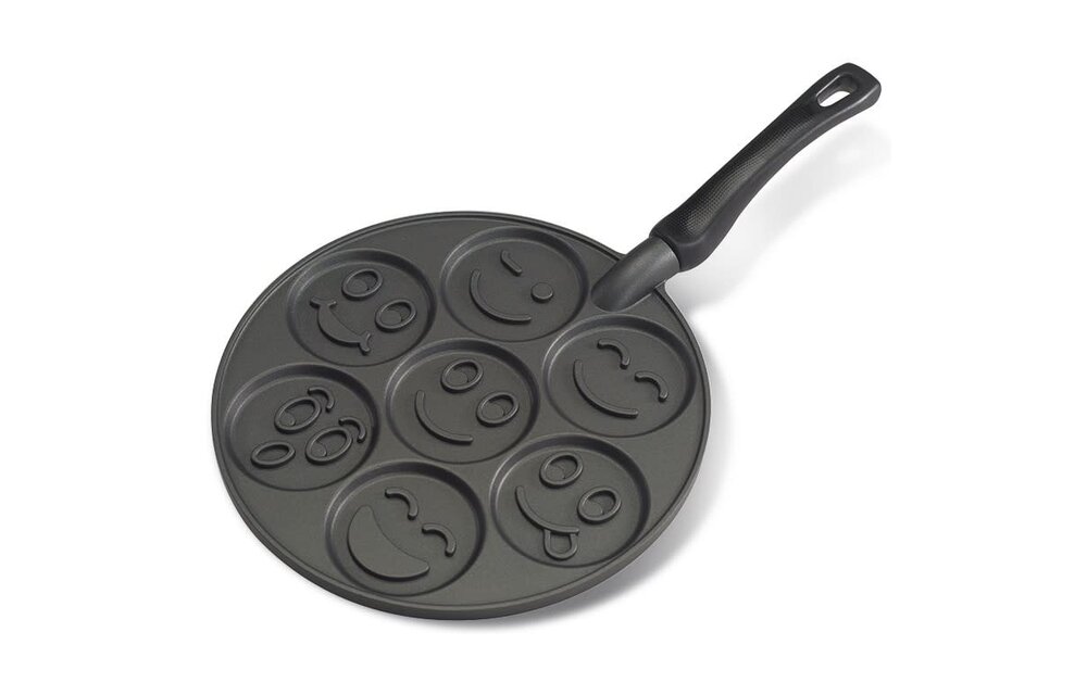 Pancake Pan Smiley Face