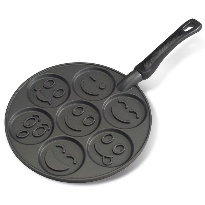 Pancake Pan Smiley Face