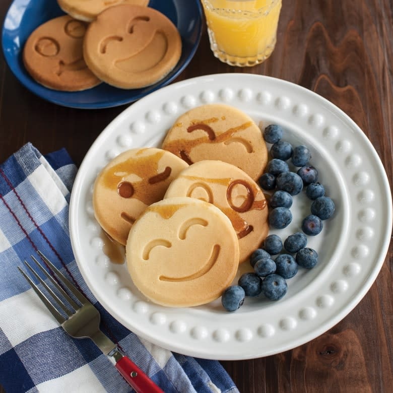 Pancake Pan Smiley Face