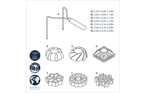 Swedish Rosette & Timbale Set