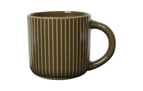 Mug Fluted Olive Branch